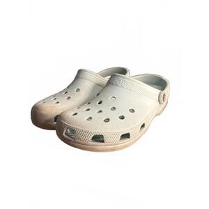 Crocs Classic White Clogs- Size M 6/W 8